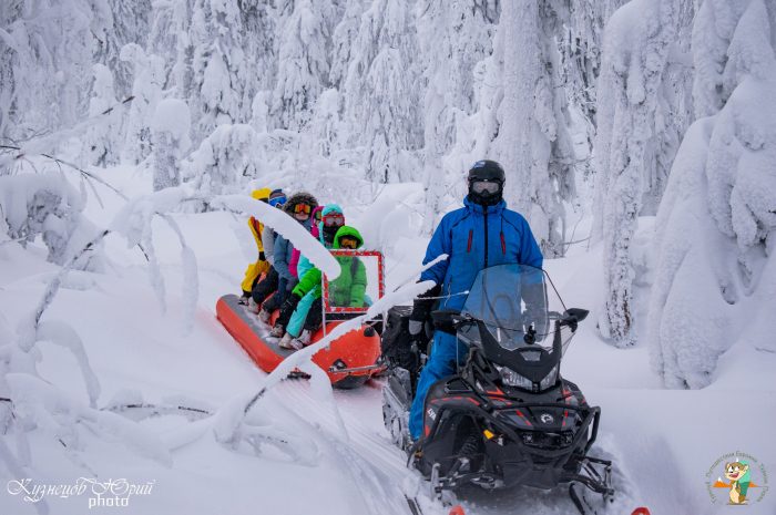 Талицкая Арка и Талицкий грот! Снегоходный тур!