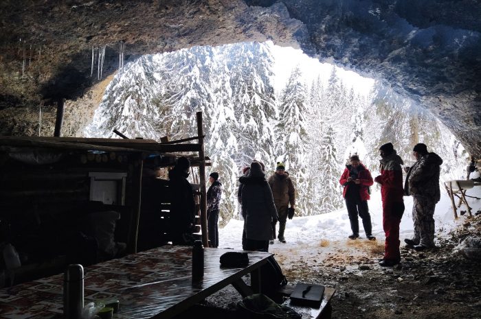 Талицкие арки и Талицкий грот! Снегоходный тур!