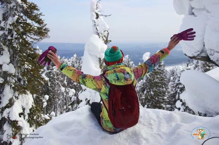 Французская грань и Большой Нос на снегоходах!